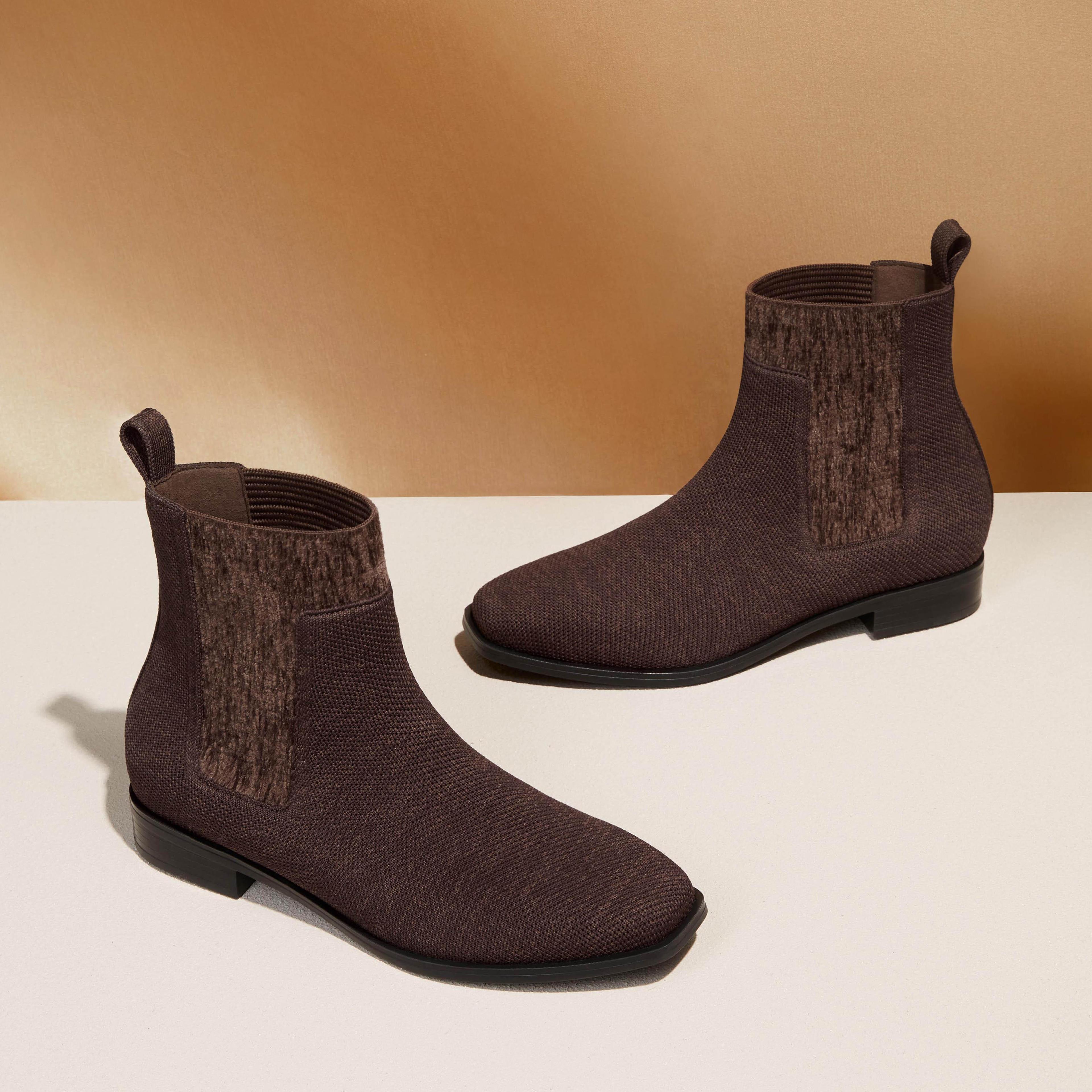 Square-Toe Water-Repellent Ankle Boots (Riley Pro) Product Image