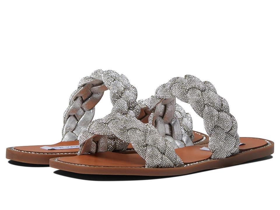 Steve Madden Newbie Sandal (Rhinestone) Women's Sandals Product Image