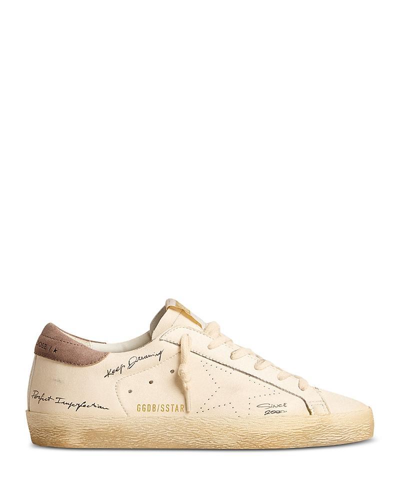 Golden Goose Womens Super Star Almond Toe Doodle Sneakers product image