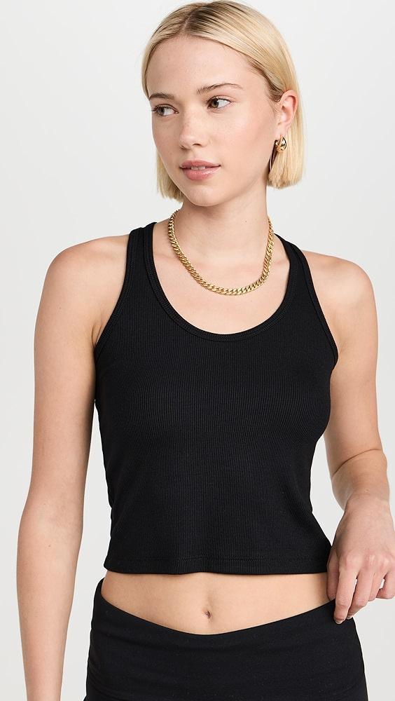 Splits59 Ashby Rib Crop Top | Shopbop Product Image