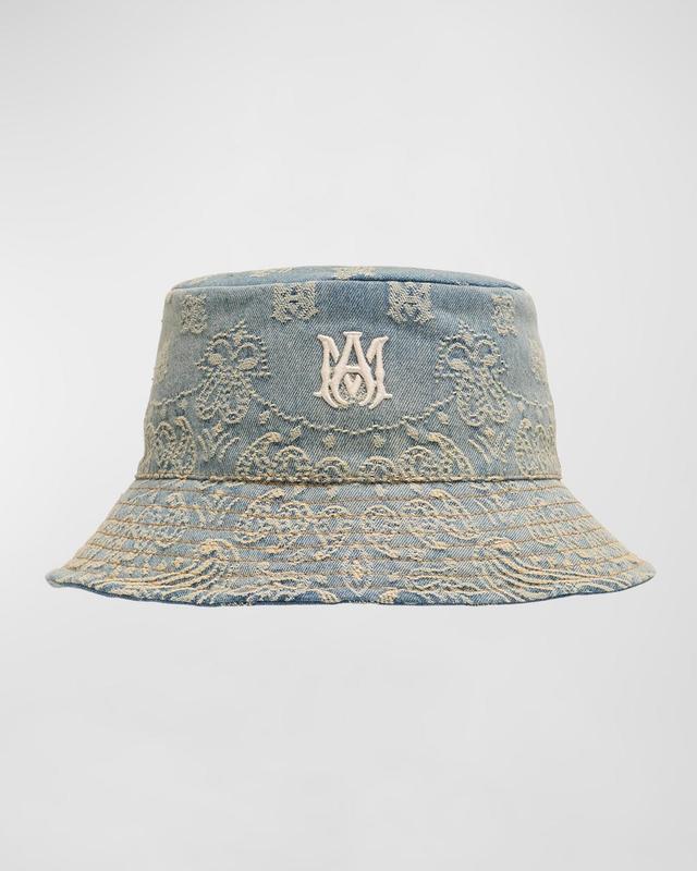 Mens Bandana Jacquard Bucket Hat Product Image