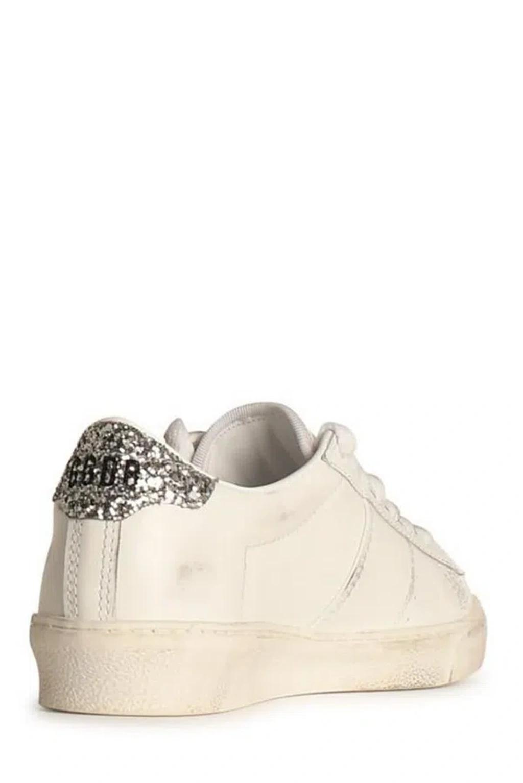 GOLDEN GOOSE Matchstar White Leather Sneakers Product Image