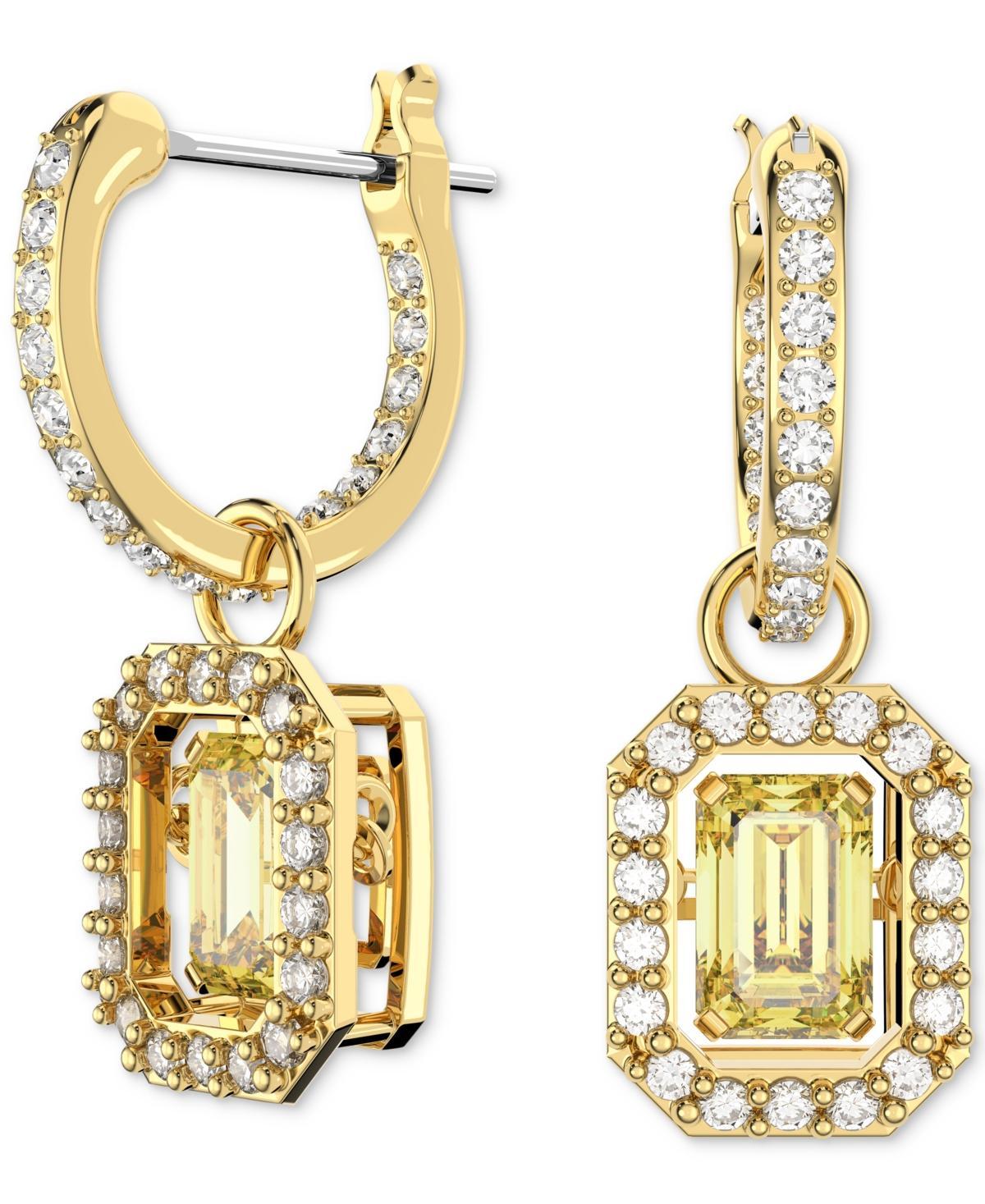 Swarovski Millenia Huggie Hoop Drop Earrings Product Image