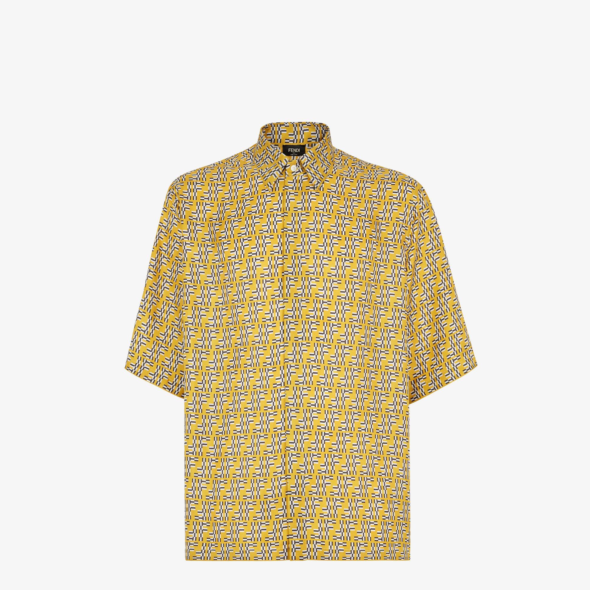 ShirtYellow FF Labyrinth silk shirt Product Image