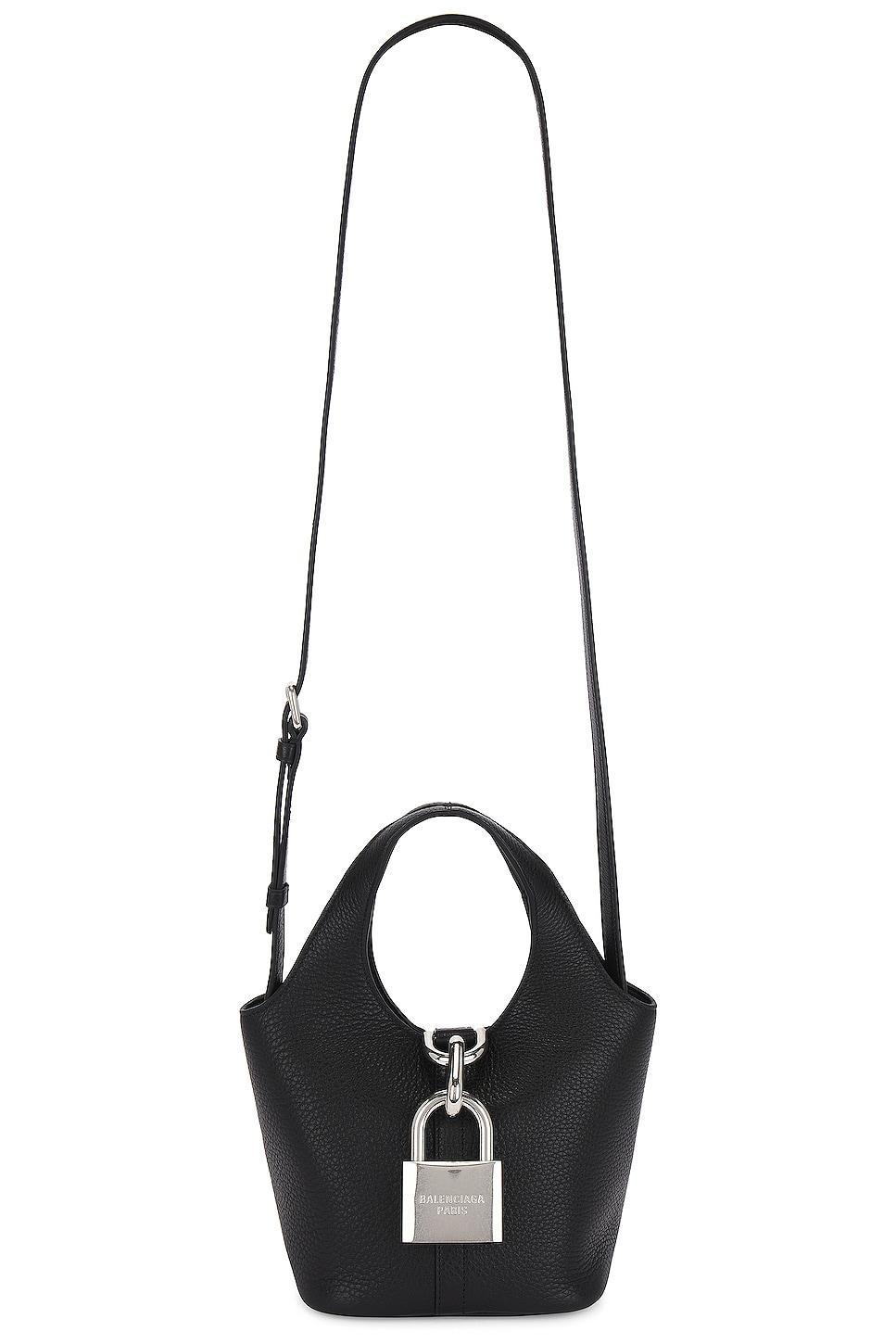 Balenciaga Locker Hobo Small Bag Black.. Product Image