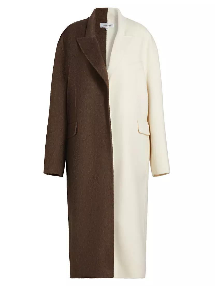 Wendalin Bi-Colored Tailored Coat Product Image