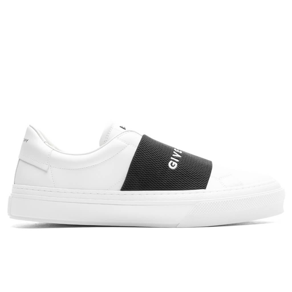 City Sport Sneakers w/ Elastic - White/Black Male Product Image