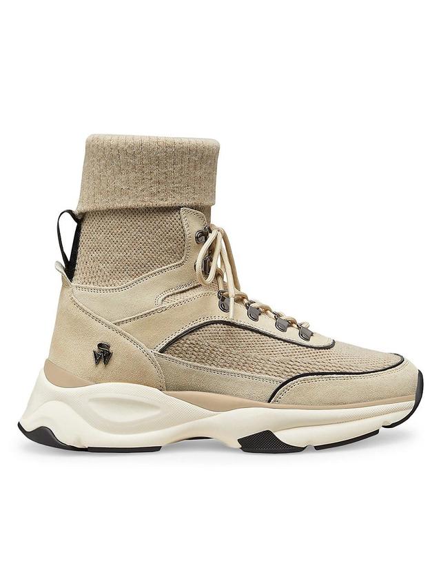 Stuart Weitzman Womens Sw Hiker Hi-top Trainer Sneakers Product Image