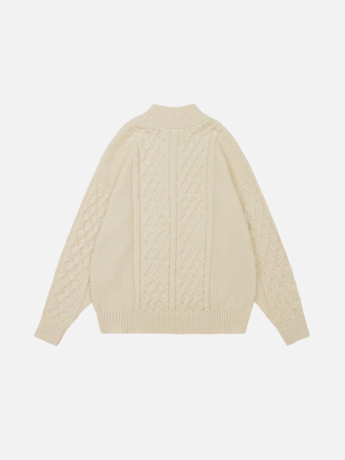 [Pre-Order] Aelfric Eden Retro 90s Half-Zip Knit Sweater Product Image