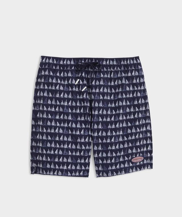 5 Inch Printed Chappy Swim Trunks Product Image