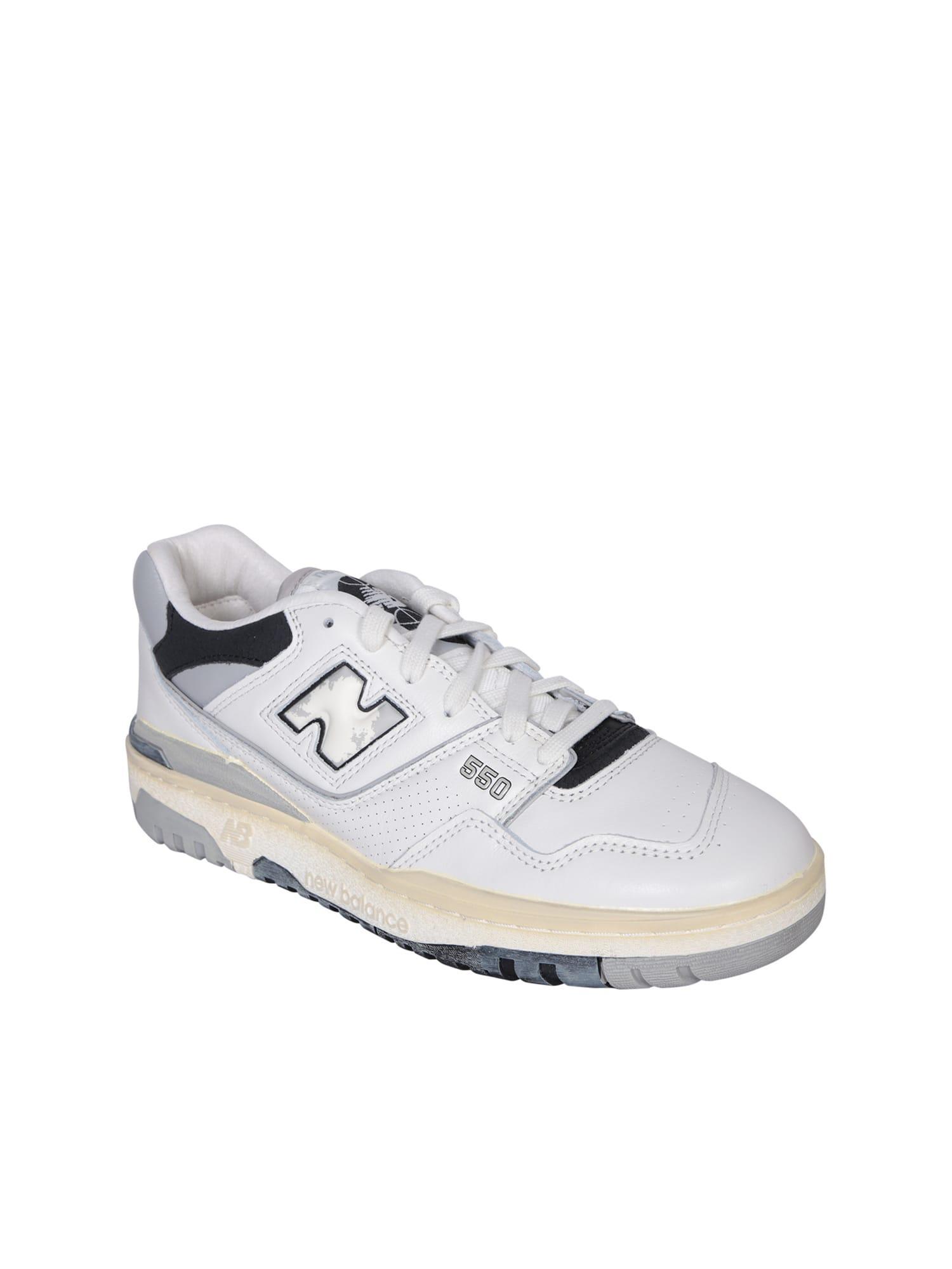 NEW BALANCE Leather Sneakers In White Product Image