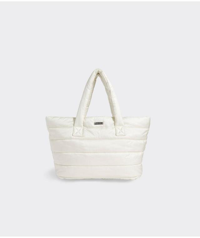 Quilted Puffer Tote Product Image