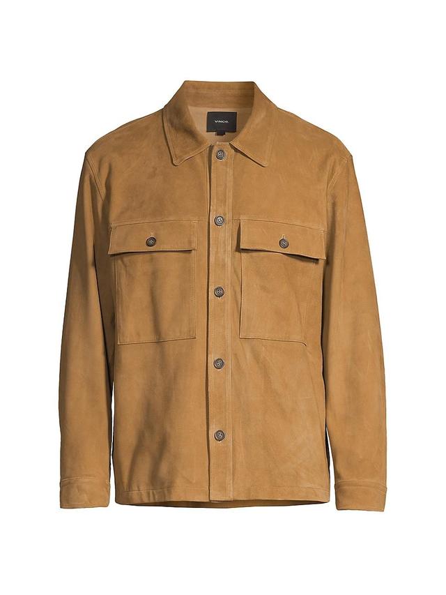 Mens Suede Chore Jacket Product Image