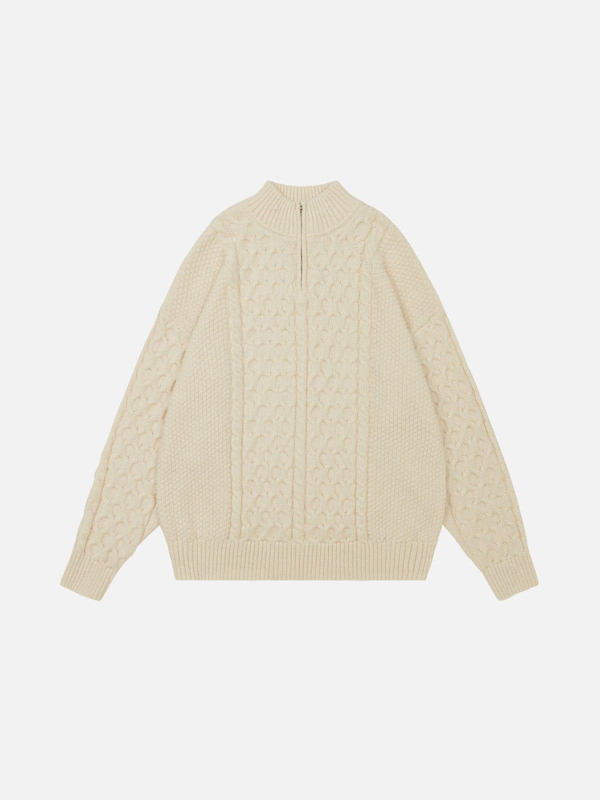 [Pre-Order] Aelfric Eden Retro 90s Half-Zip Knit Sweater Product Image