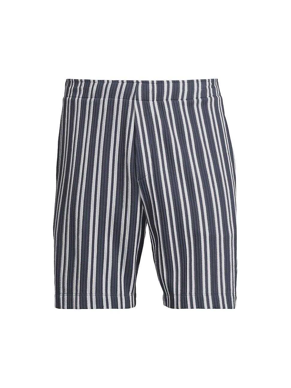 Mens Jacquard Stripe Shorts Product Image