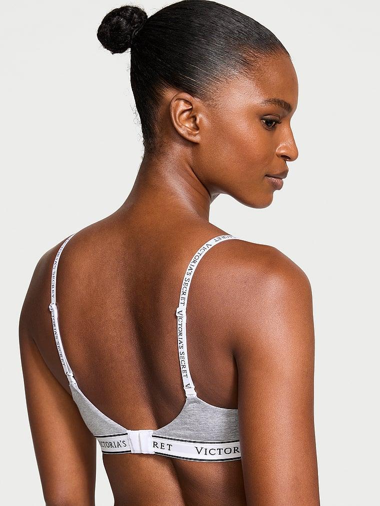 Lightly Lined Cotton Demi Bra Product Image