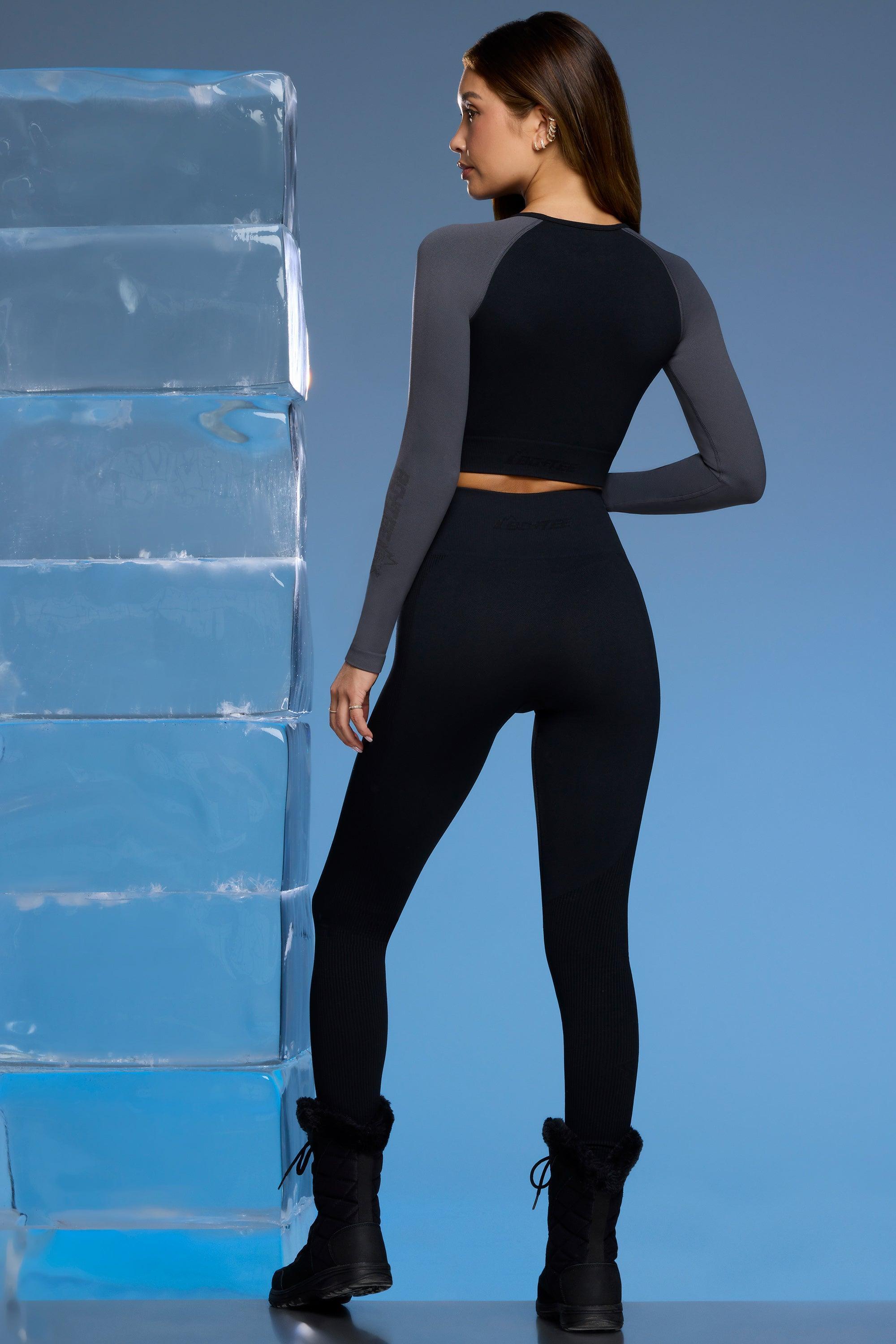 Petite Super Sculpt Base Layer Leggings in Black Product Image