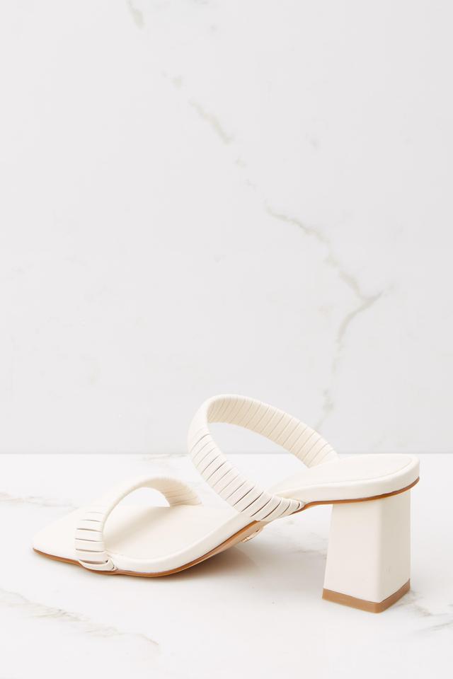 Ula Bone Heels White Product Image