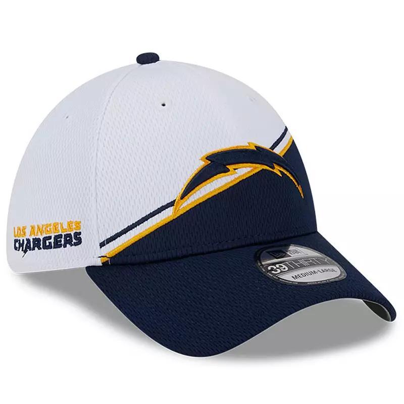 Mens New Era White Los Angeles Chargers 2023 Sideline 39THIRTY Flex Hat - White Product Image