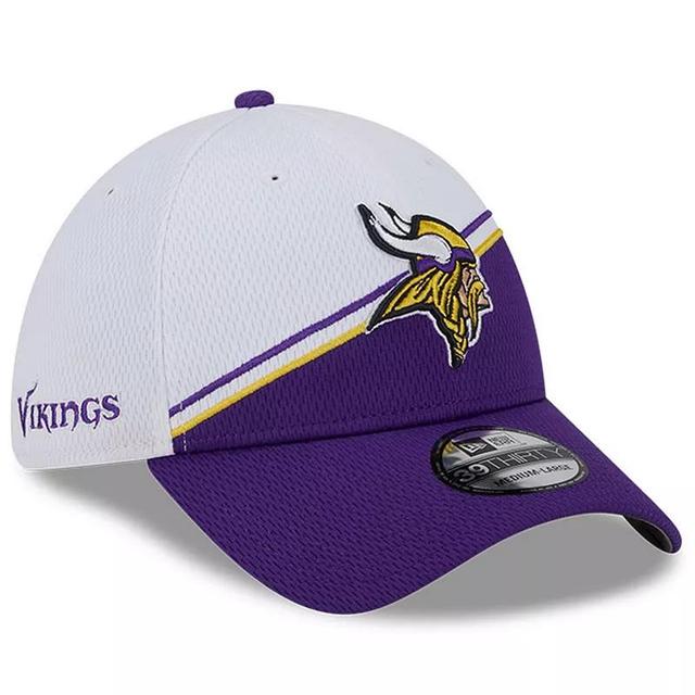 Mens New Era /Purple Minnesota Vikings 2023 Sideline 39THIRTY Flex Hat Product Image