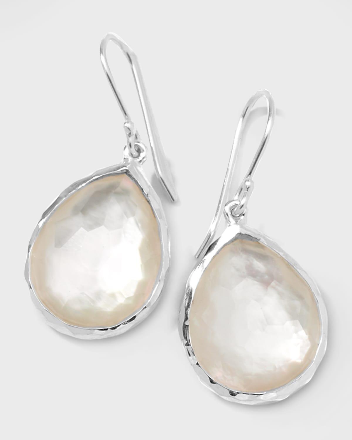 Rock Candy Small Sterling Silver & Doublet Teardrop Earrings Product Image