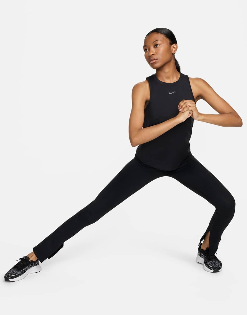 Nike Training One tank top in black Product Image