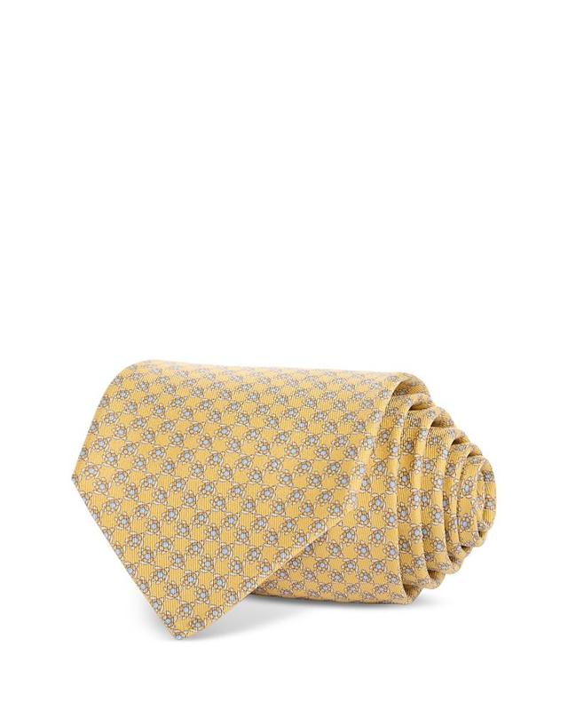 Ferragamo Turtle Print Silk Classic Tie Product Image