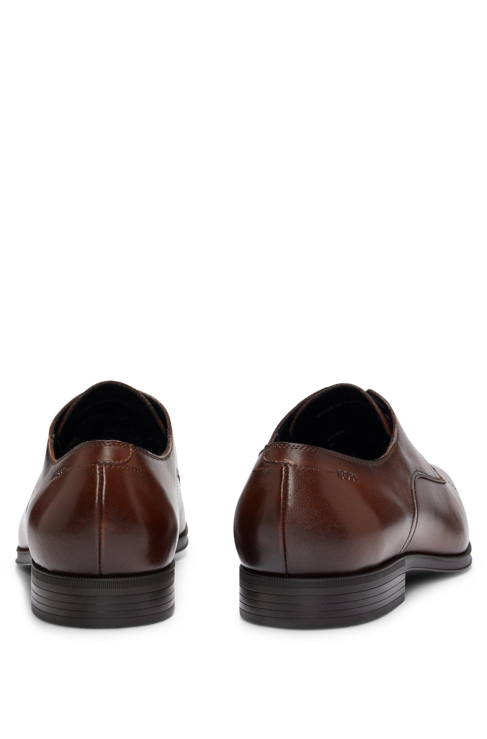 Boss Theon Derby Brown Dress Shoes Male Product Image