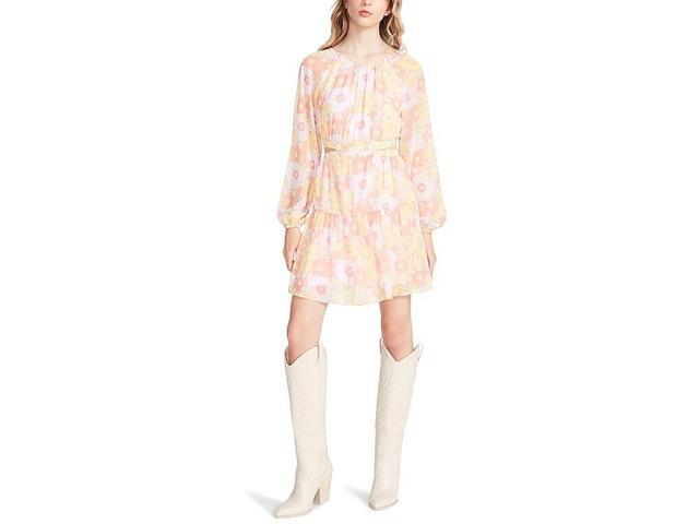 Steve Madden Cadi Mini Dress (Pink Multi) Women's Clothing Product Image