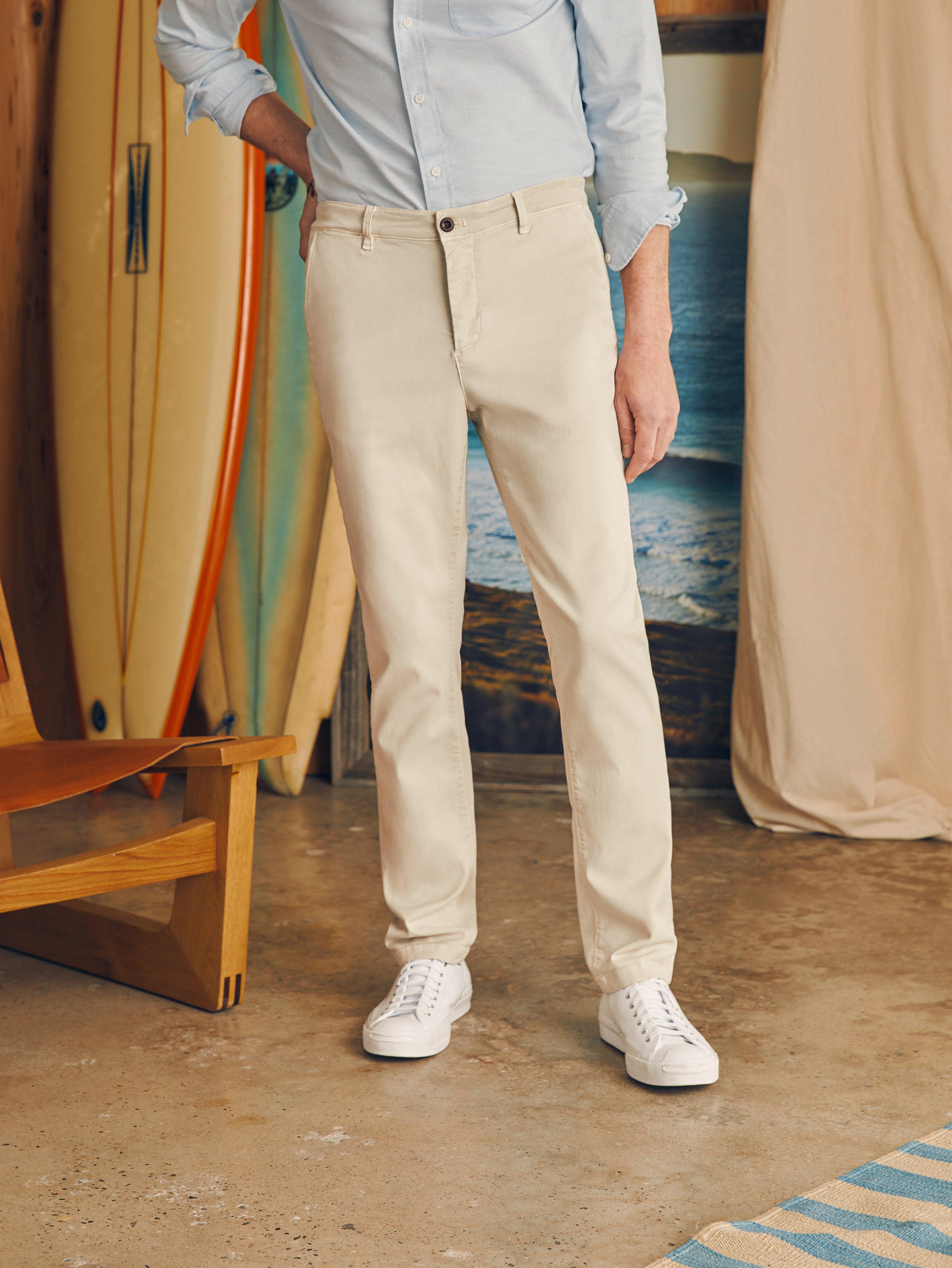 Coastline Stretch Chino (32" Inseam) - Stone Male Product Image