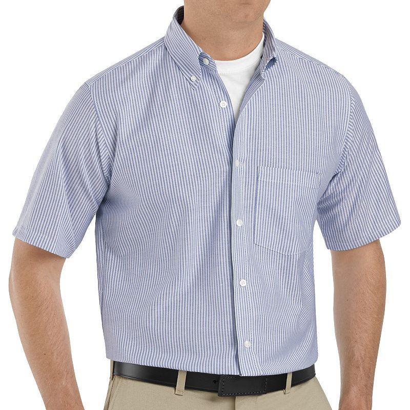 Mens Red Kap Short-Sleeved Executive Oxford Dress Shirt Product Image