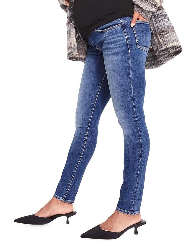 Womens The Over The Bump Slim Maternity Jeans Product Image