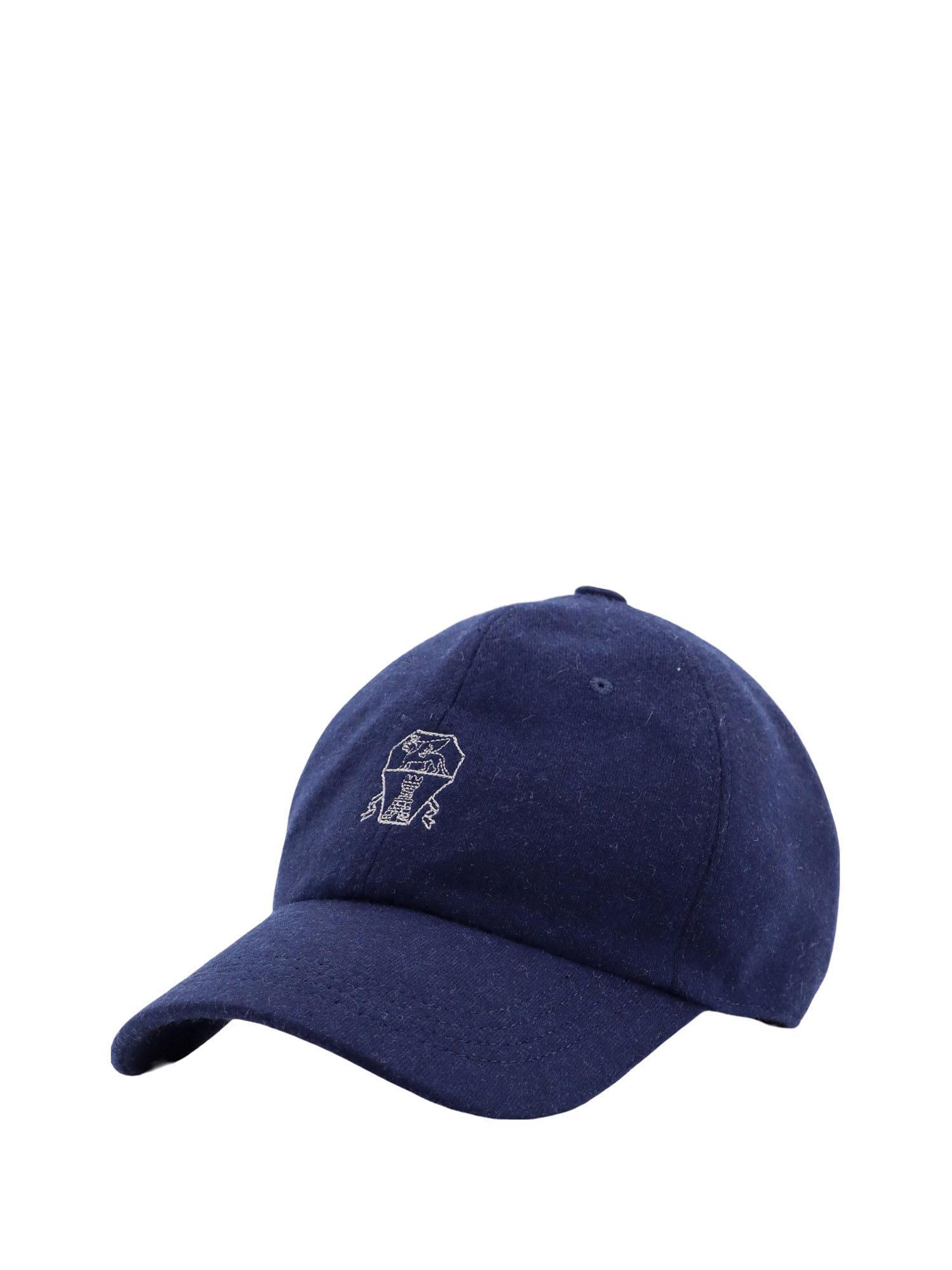 Hat In Cobalt+grigio Product Image