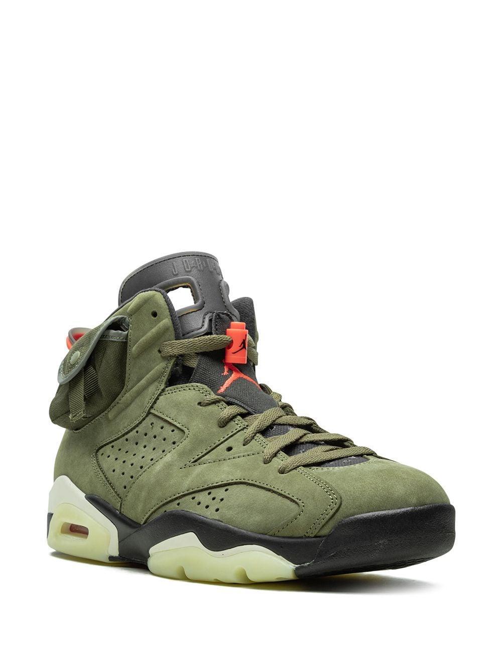 x Travis Scott Air Jordan 6 Retro "Cactus Jack" sneakers Product Image