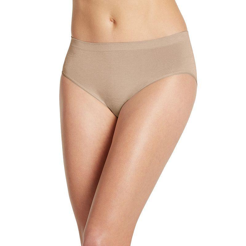 Womens Jockey Smooth & Shine Seamless Hi Cut Panty 2188 Product Image