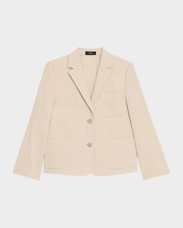 Shrunken Patch Pocket Jacket Product Image