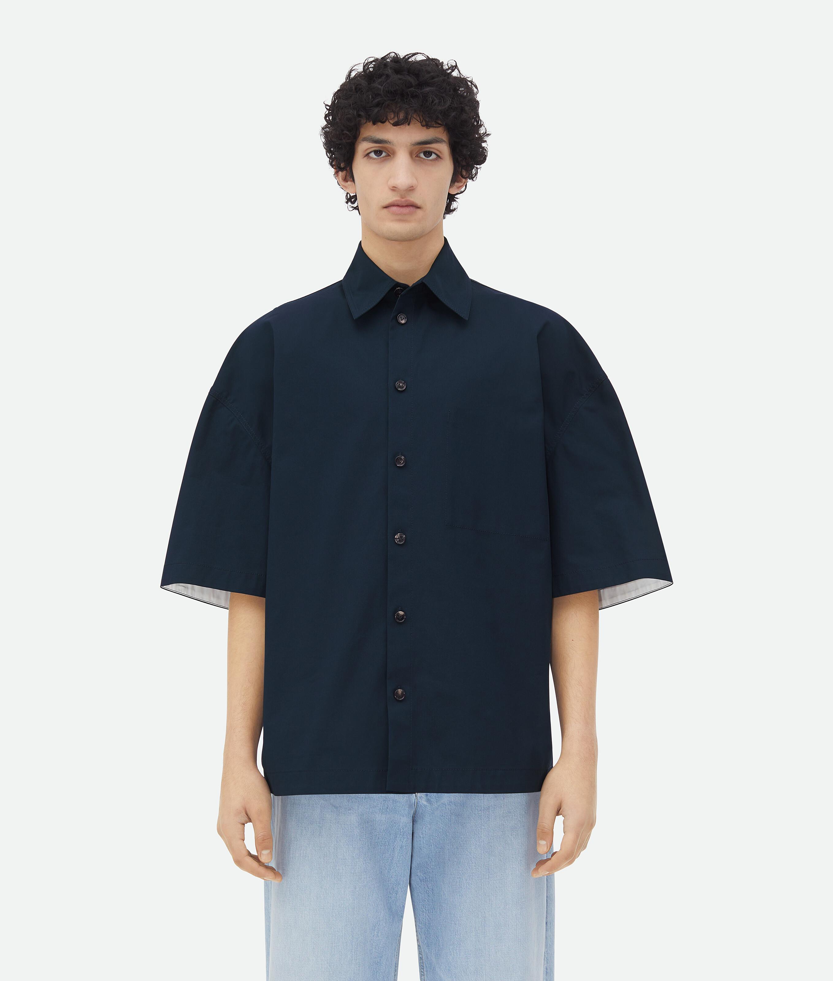 Men's Compact Cotton Shirt in Wave product image