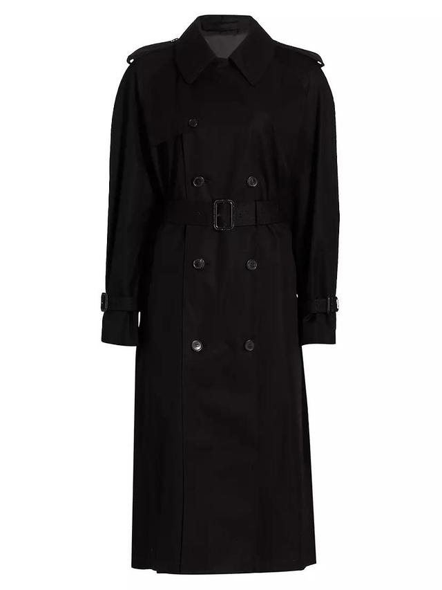 Double-Breasted Trench Coat Product Image