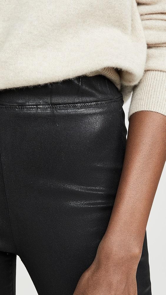 L'AGENCE Rochelle Coated Pull On Jeans | Shopbop Product Image