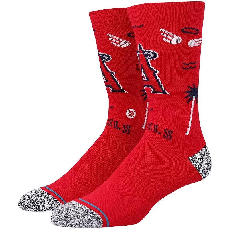 Mens Stance Los Angeles Angels Landmark Crew Socks Product Image