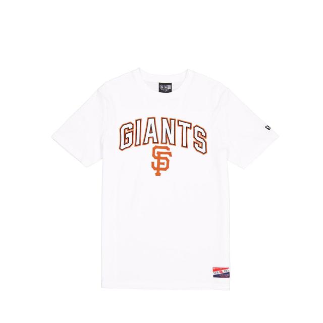 San Francisco Giants Throwback White T-Shirt Male Product Image