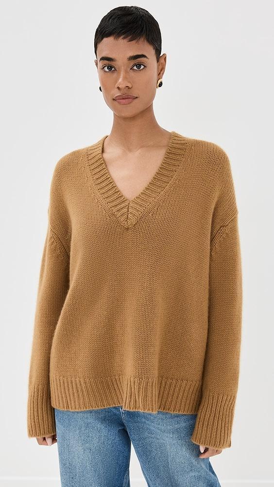 Sablyn Nylah Boyfriend Cashmere V-Neck Sweater | Shopbop Product Image