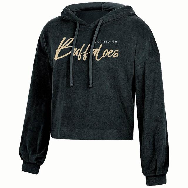 NCAA Colorado Buffaloes Womens Terry Hooded Sweatshirt Product Image