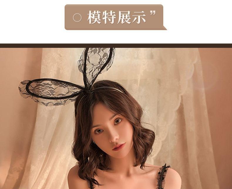 Lingerie Bunny Costume Set Product Image