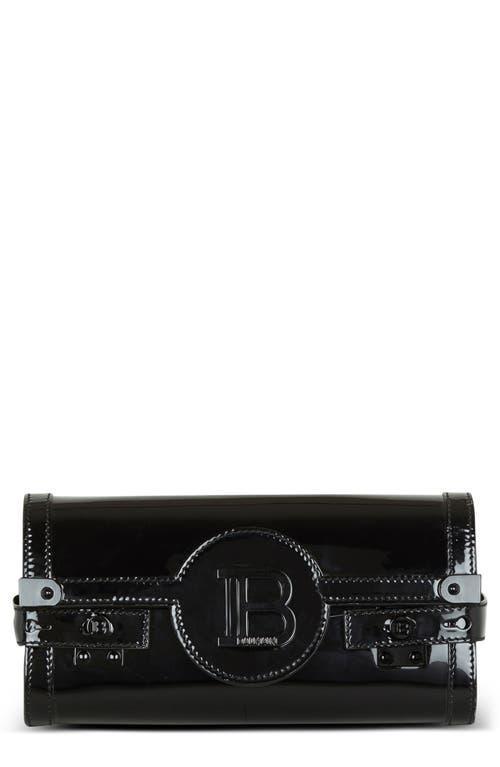 Balmain B-Buzz 23 Patent Calfskin Leather Clutch Product Image