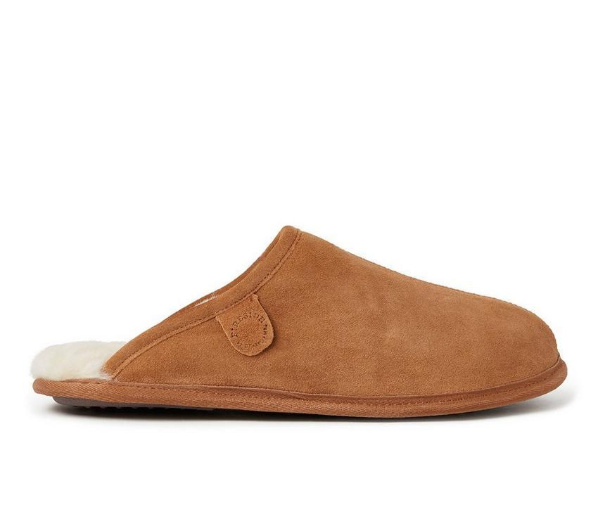 Fireside by Dearfoams Warwick Genuine Shearling Scuff Slippers Product Image