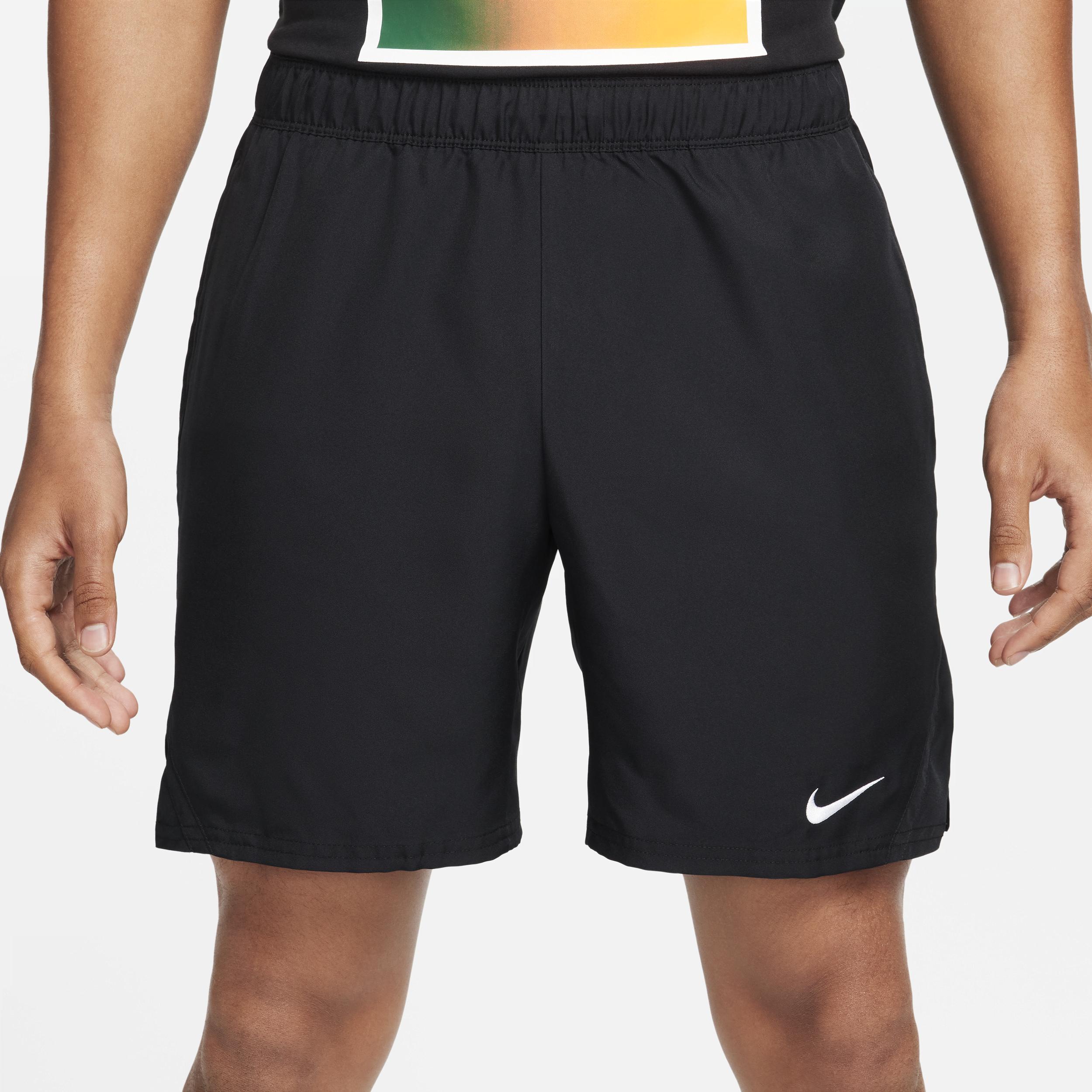 Nike Mens Court Victory Dri-fit 7 Tennis Shorts - Obsidian/(white) Product Image