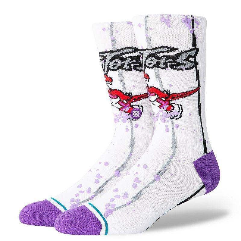 Mens Stance Toronto Raptors Overspray Crew Socks Product Image