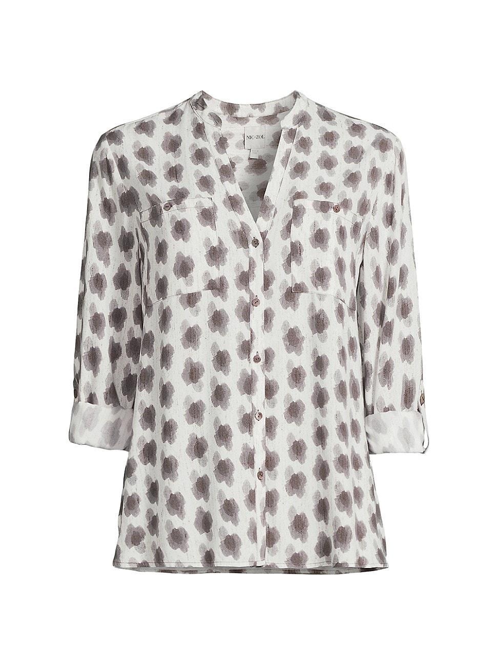 Womens Clover Stamp Shirt Product Image