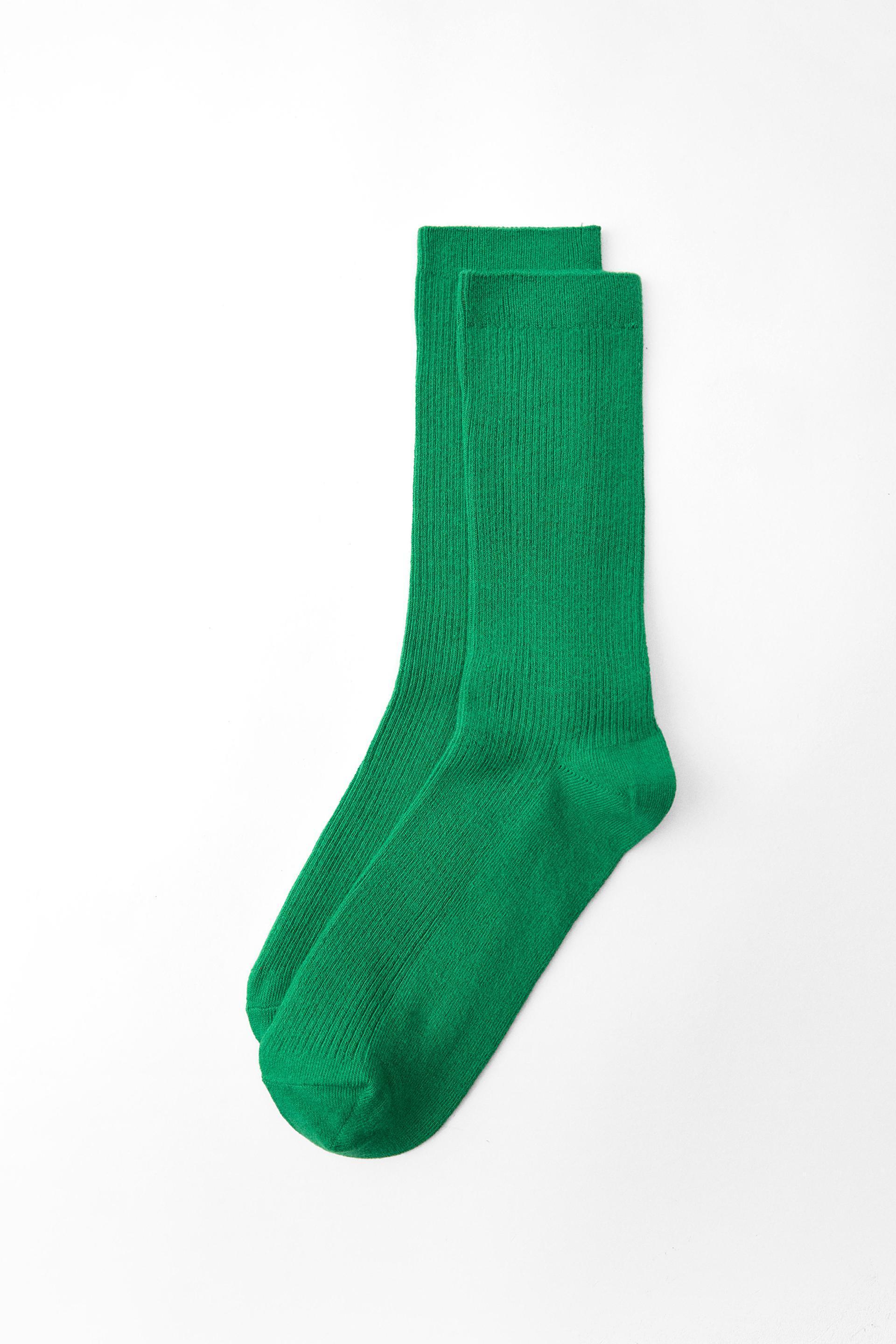 COTTON KNEE SOCKS Product Image